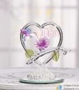 mothers day glass figurine